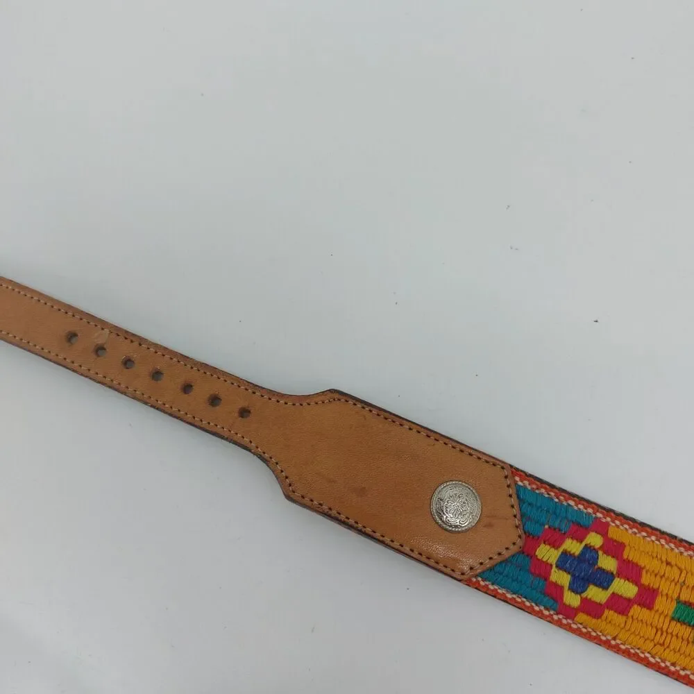 Dun Dee Yoakum Texas USA Western Multicolored Weaved Southwestern Replacement 28